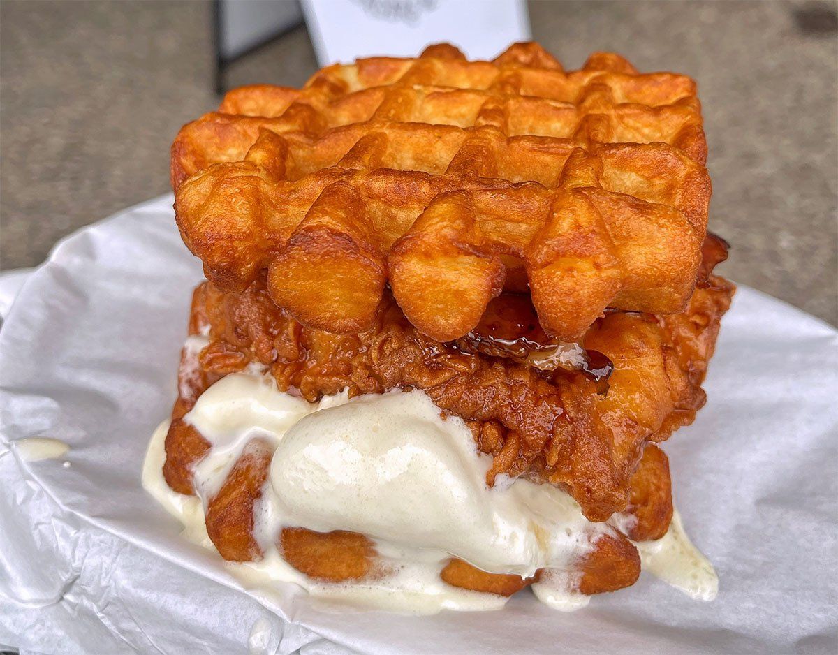 Waffle Buns in Australia Hashtag Burgers & Waffles