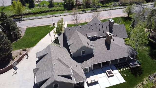 Residential asphalt shingle roofing by Kudu Roofing.