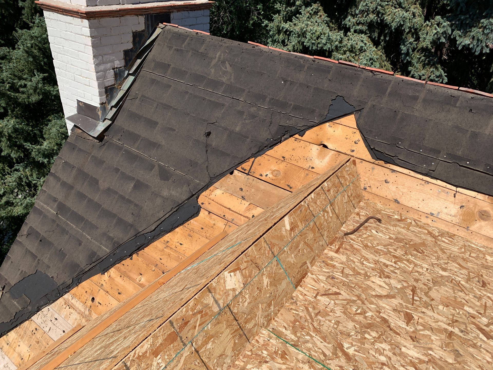 Durable clay roof tiles for residential properties.