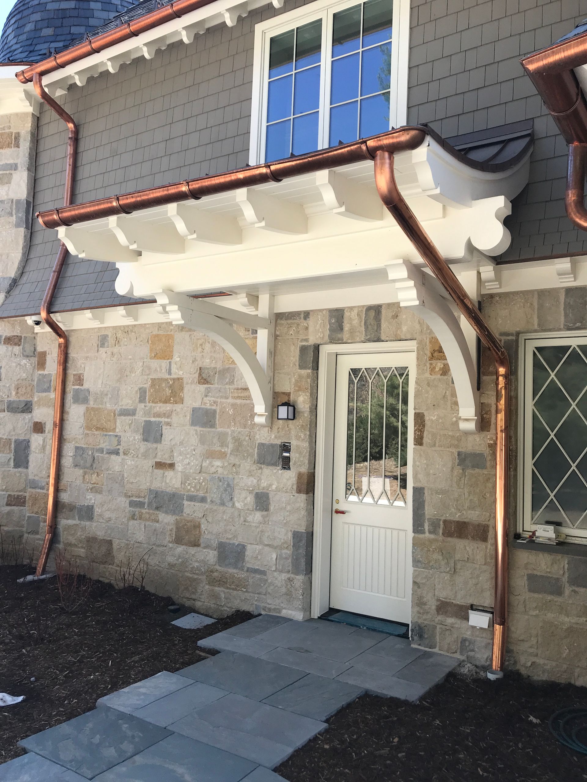 Kudu Roofing’s residential gutter and trim services.