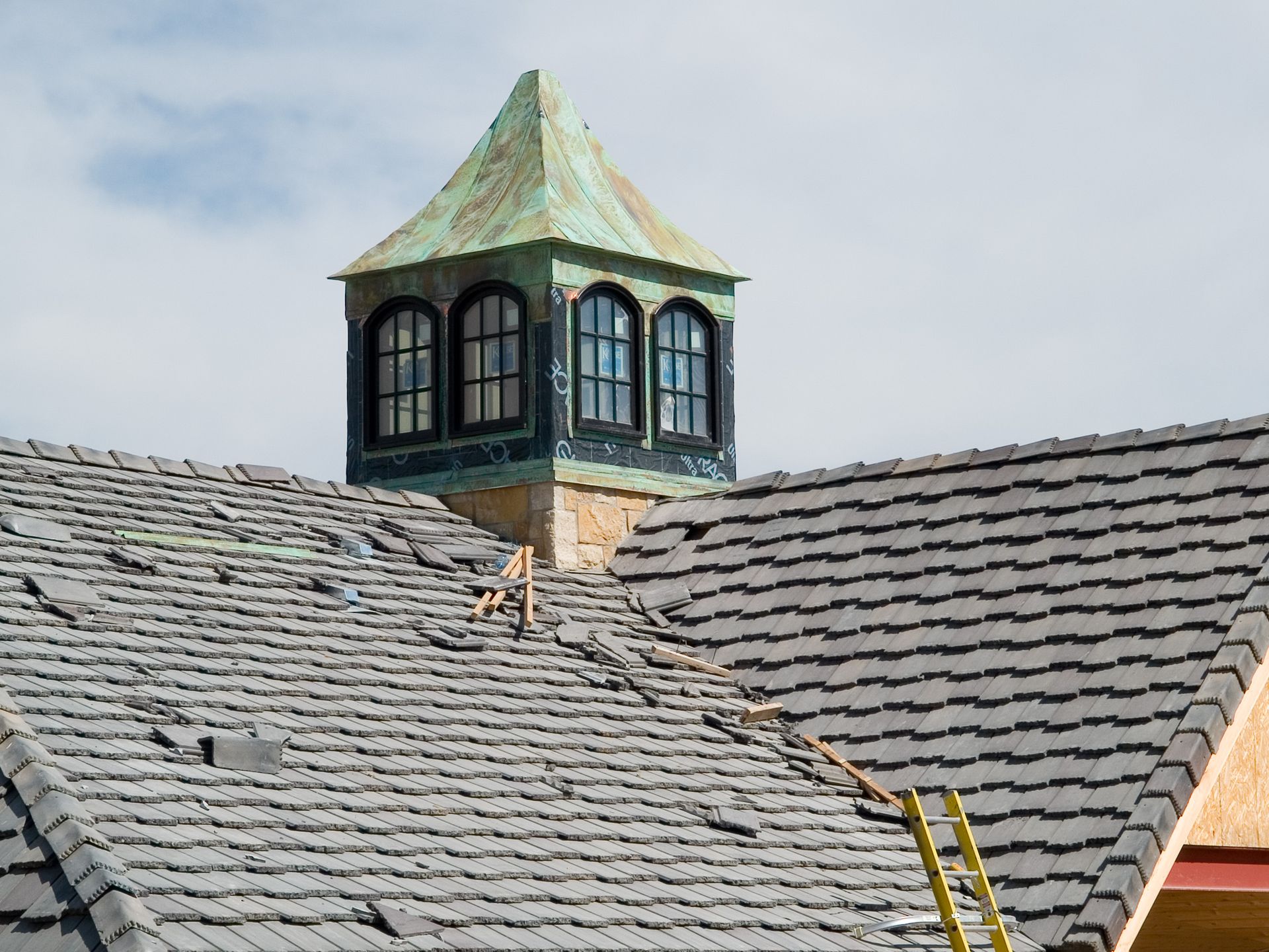 Durable residential roof systems in Kudu Roofing’s recent work.