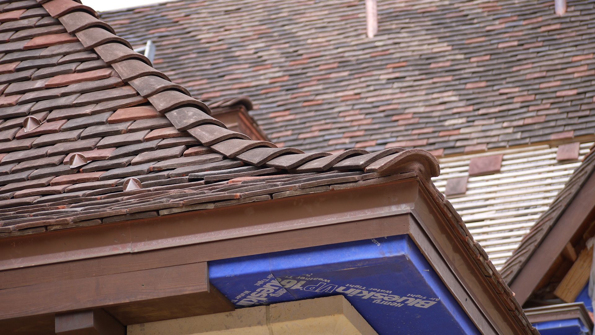 Commercial clay roofing tiles by Kudu Roofing.