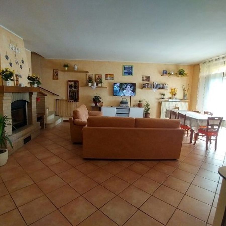 soggiorno della residenza per anziani