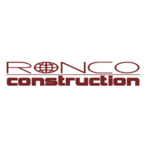ronco construction logo on a white background