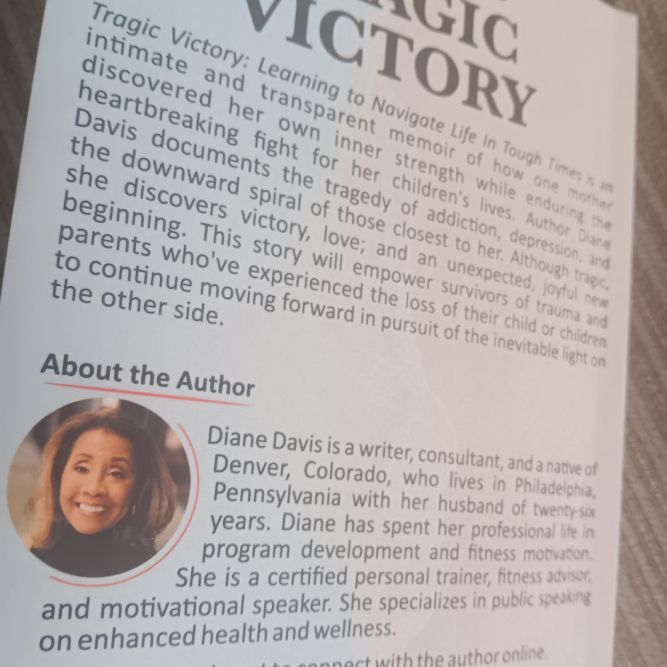 A book titled tragic victory is about a woman named Diane Davis