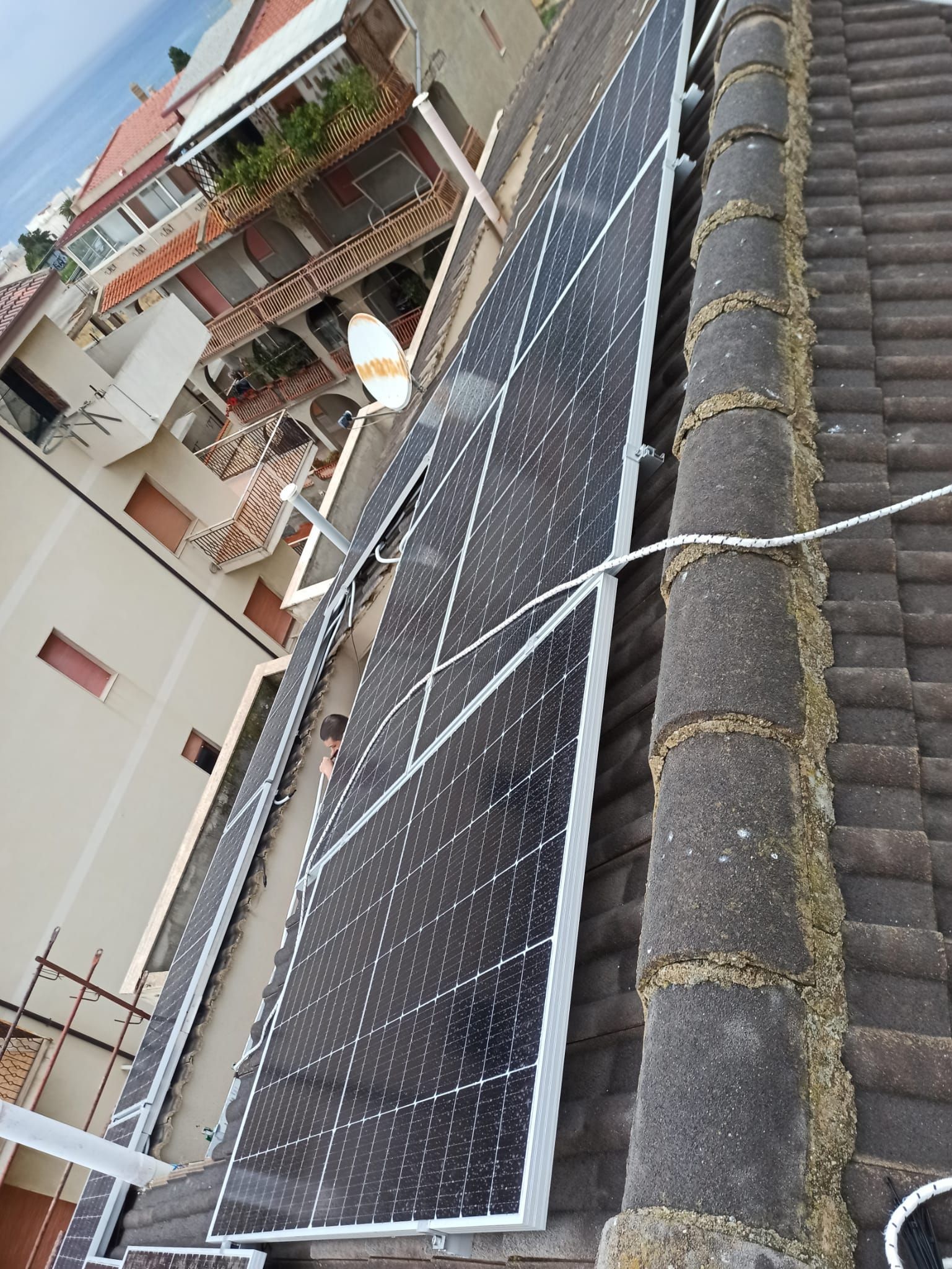 impianto fotovoltaico su tetto