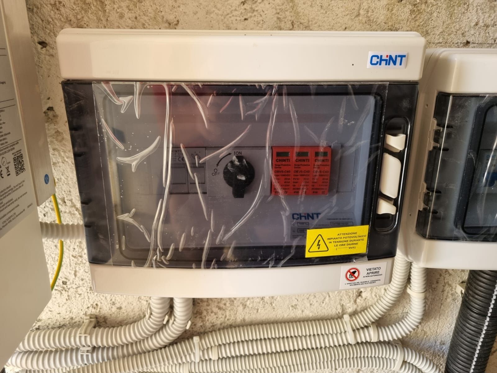 pannello impianto fotovoltaico