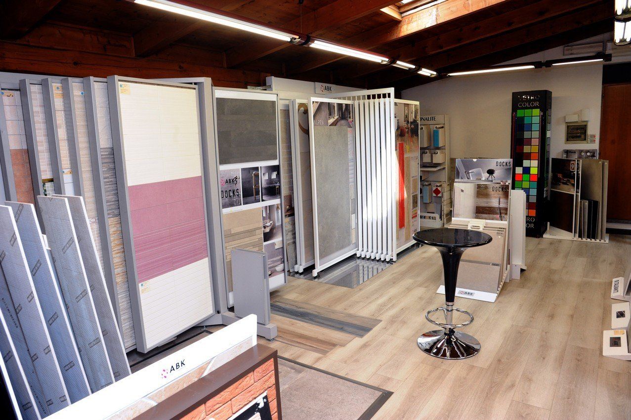 Esibizione piastrelle