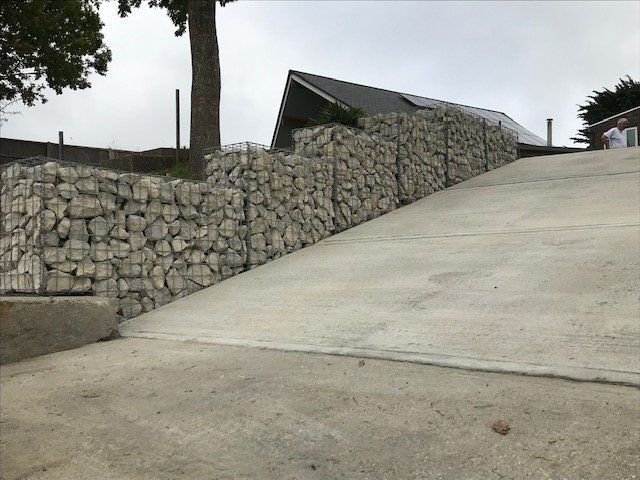Gabion and Slipway example work