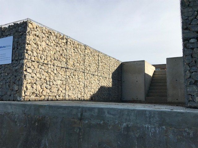 gabion & seawall construction examples