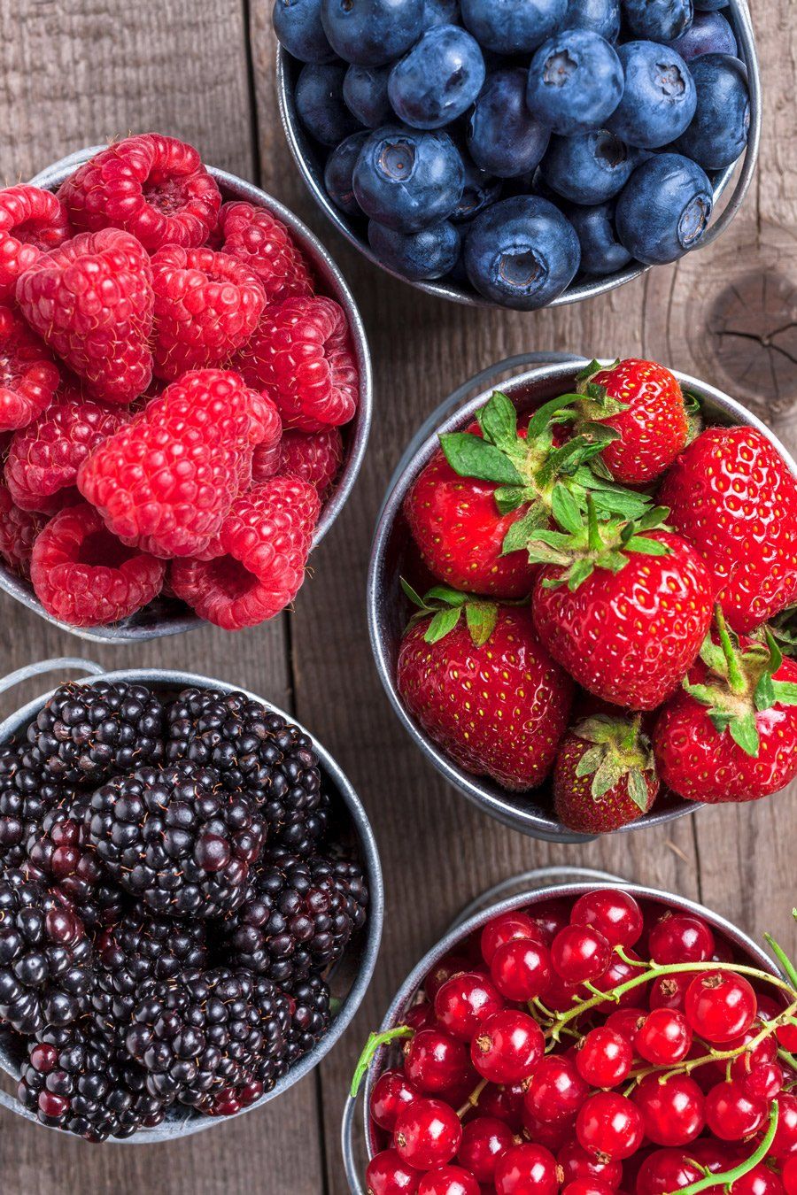 Nutritional Program — Berries Closeup Assortment In Tin Cans in Goodyear, AZ