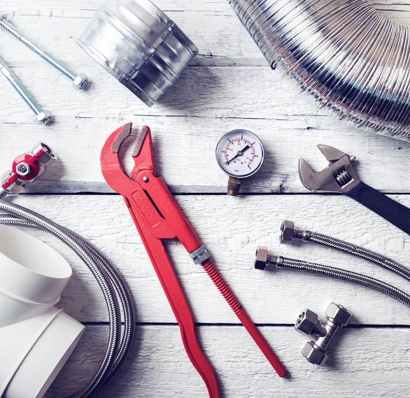 Collection of Plumbing Tools