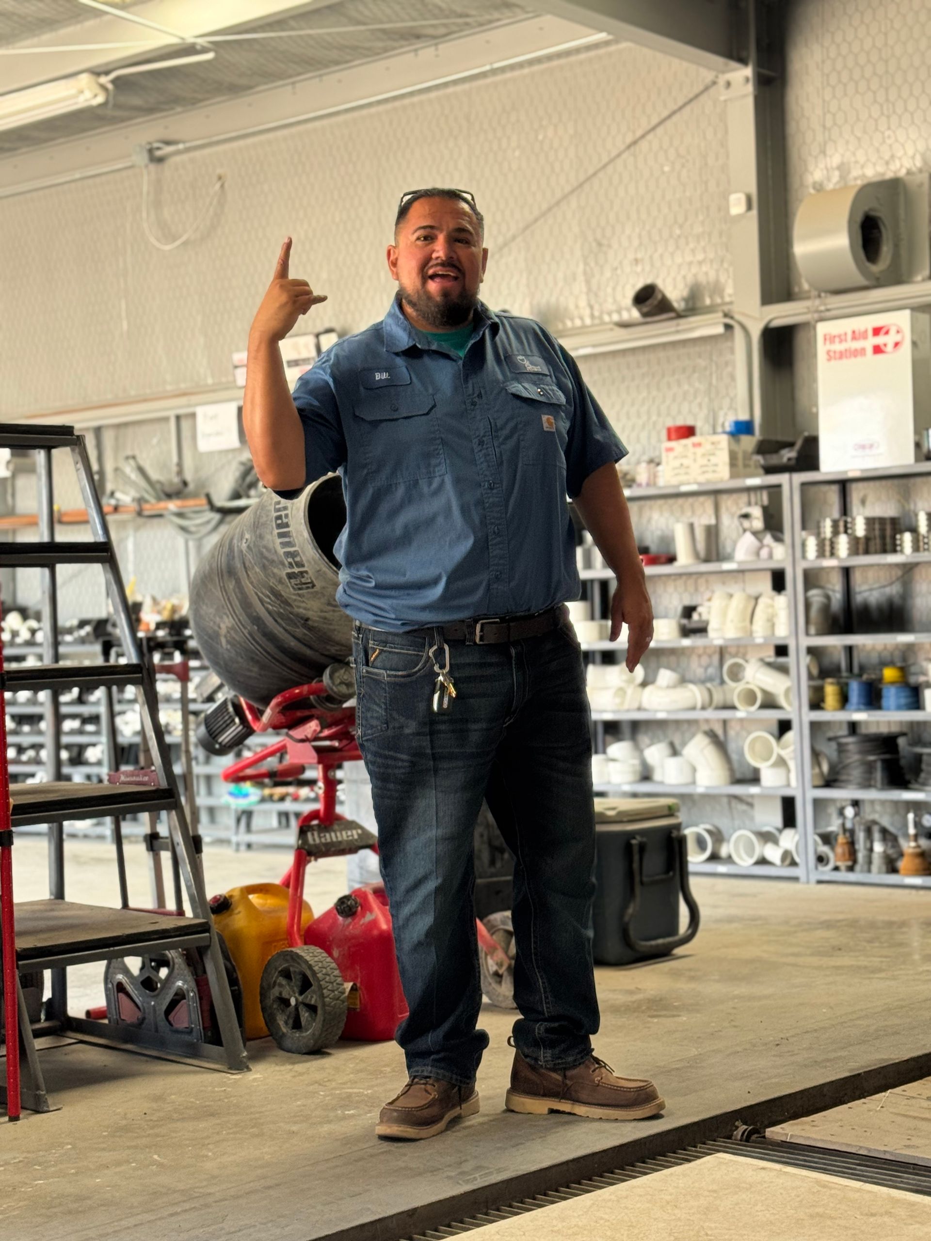 Local Plumber Performing Inspection in Hobbs, NM