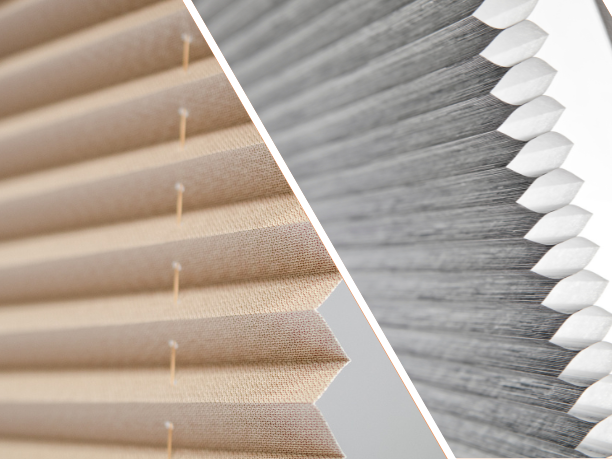 Cellular vs. Pleated Shades: What’s the Difference?