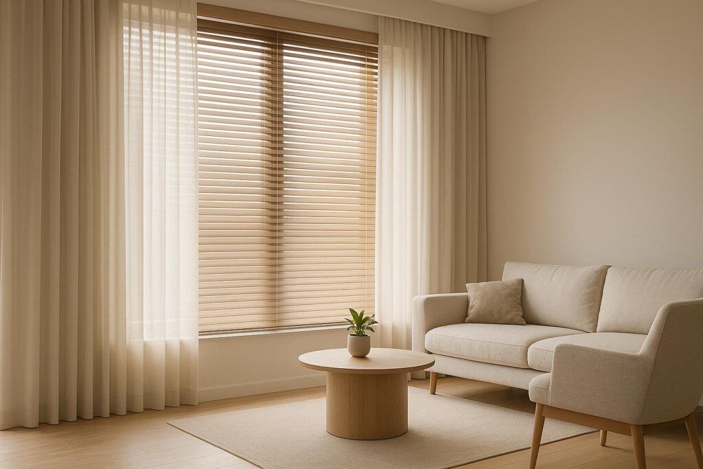 Privacy Face-Off: Slats vs. Fabric