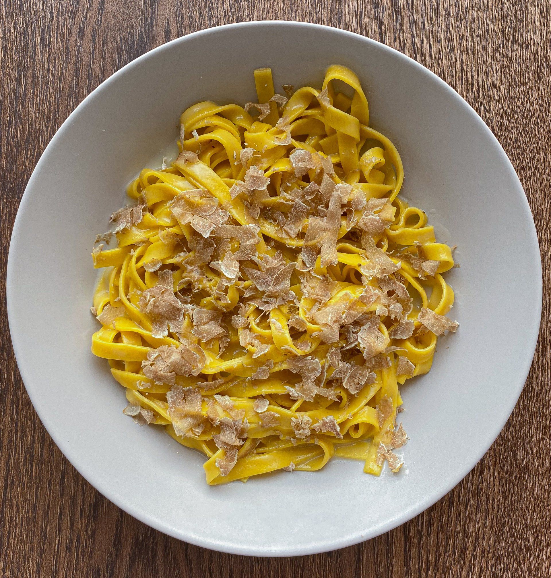 fettuccine pasta truffle