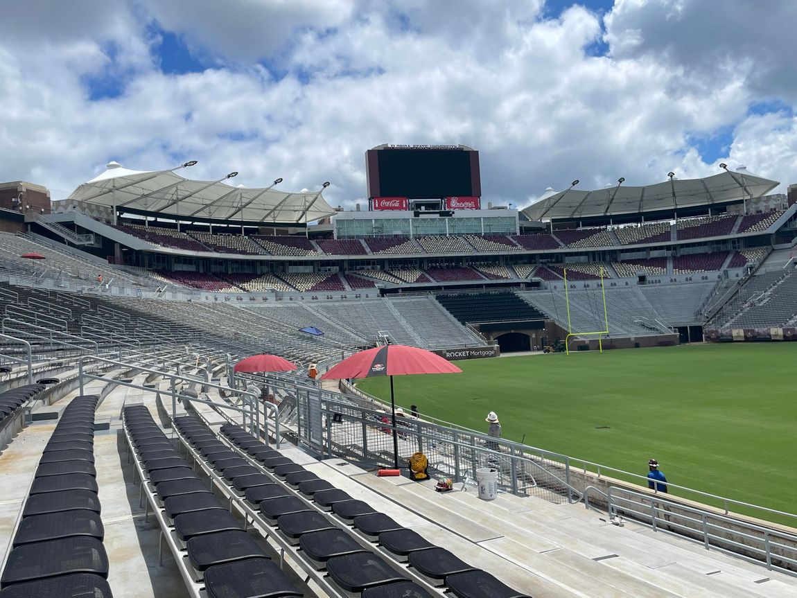 Doak Campbell Stadium renovations.
