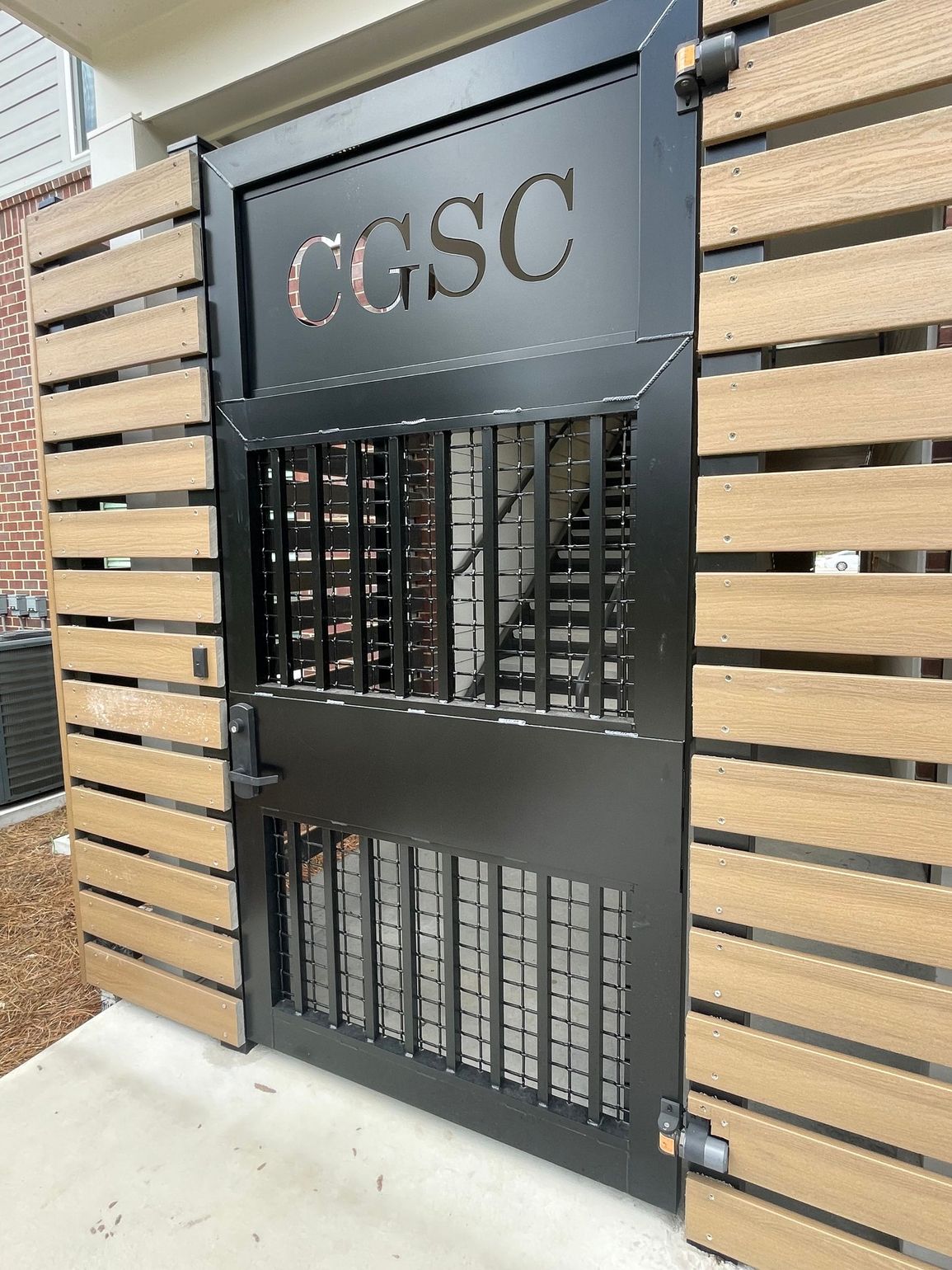 Aluminum Heavy Duty Security Gate.