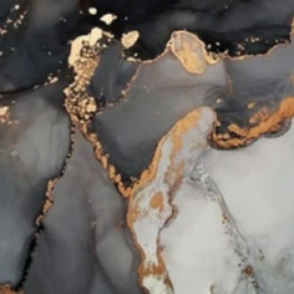 Black/Gold Marble