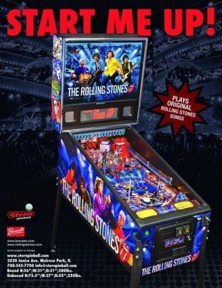 Arcade Game Box — Rolling Stones flyer in San Marcos, CA