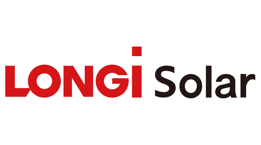 Logo per LONGi Solar, con la scritta