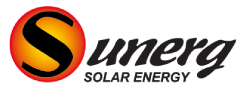 Logo di Sunerg Solar Energy. Il logo presenta una