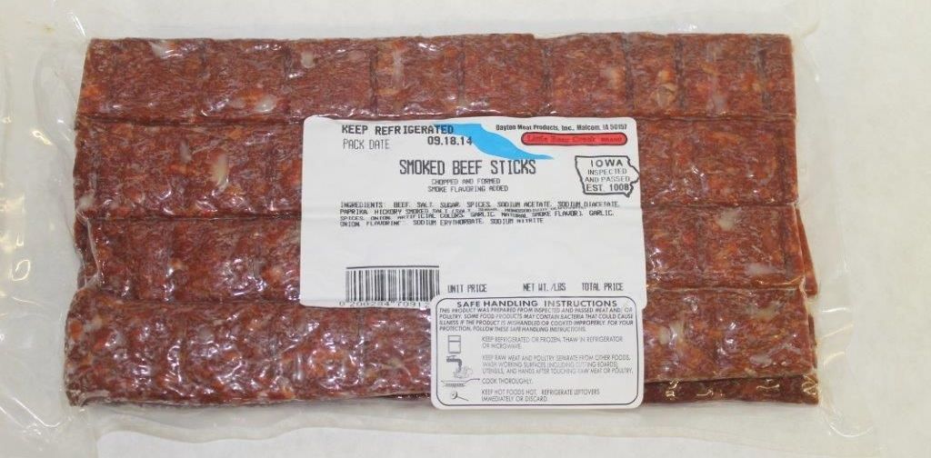 A package of ground beef with a label that says summit beef steaks
