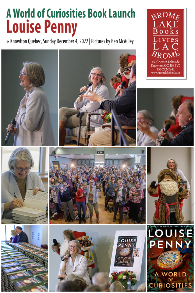 Louise Penny Releases New Book: A World of Curiosities