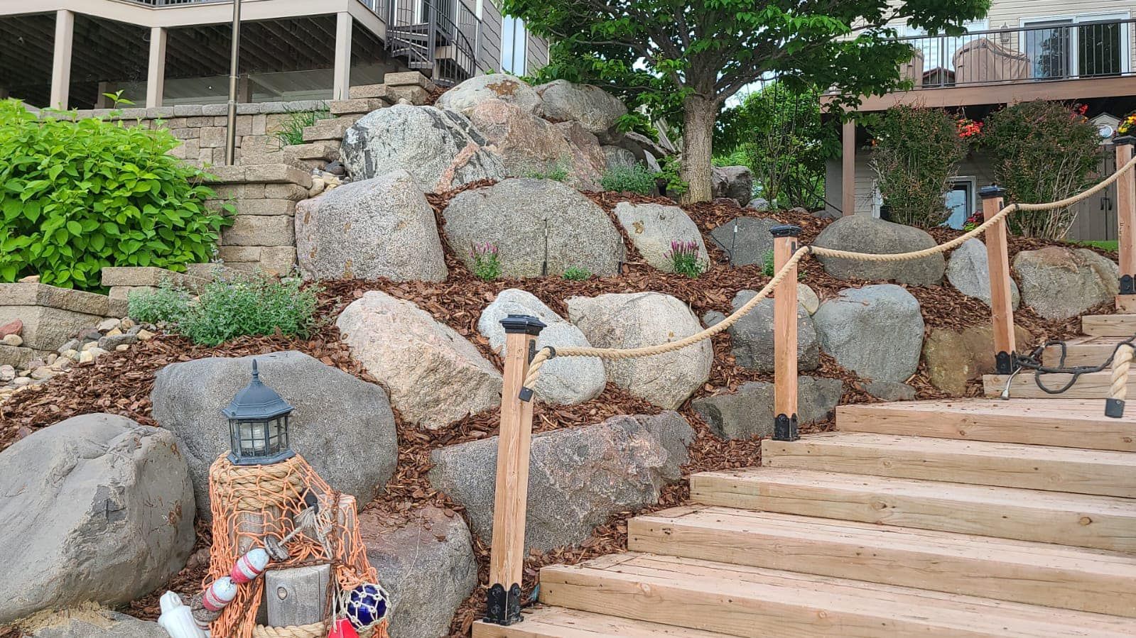 Landscape Wooden Stairs