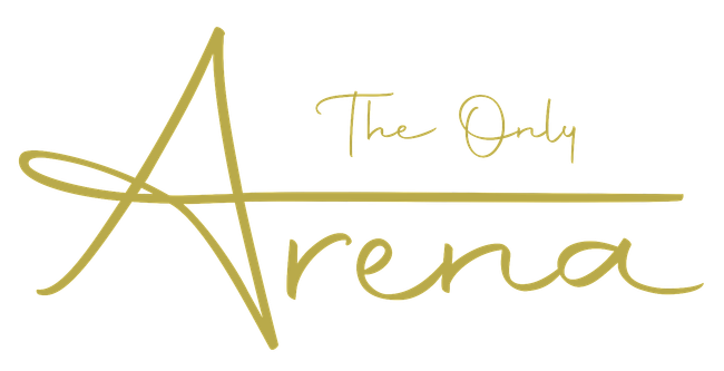 logo for The Only Arena in gold