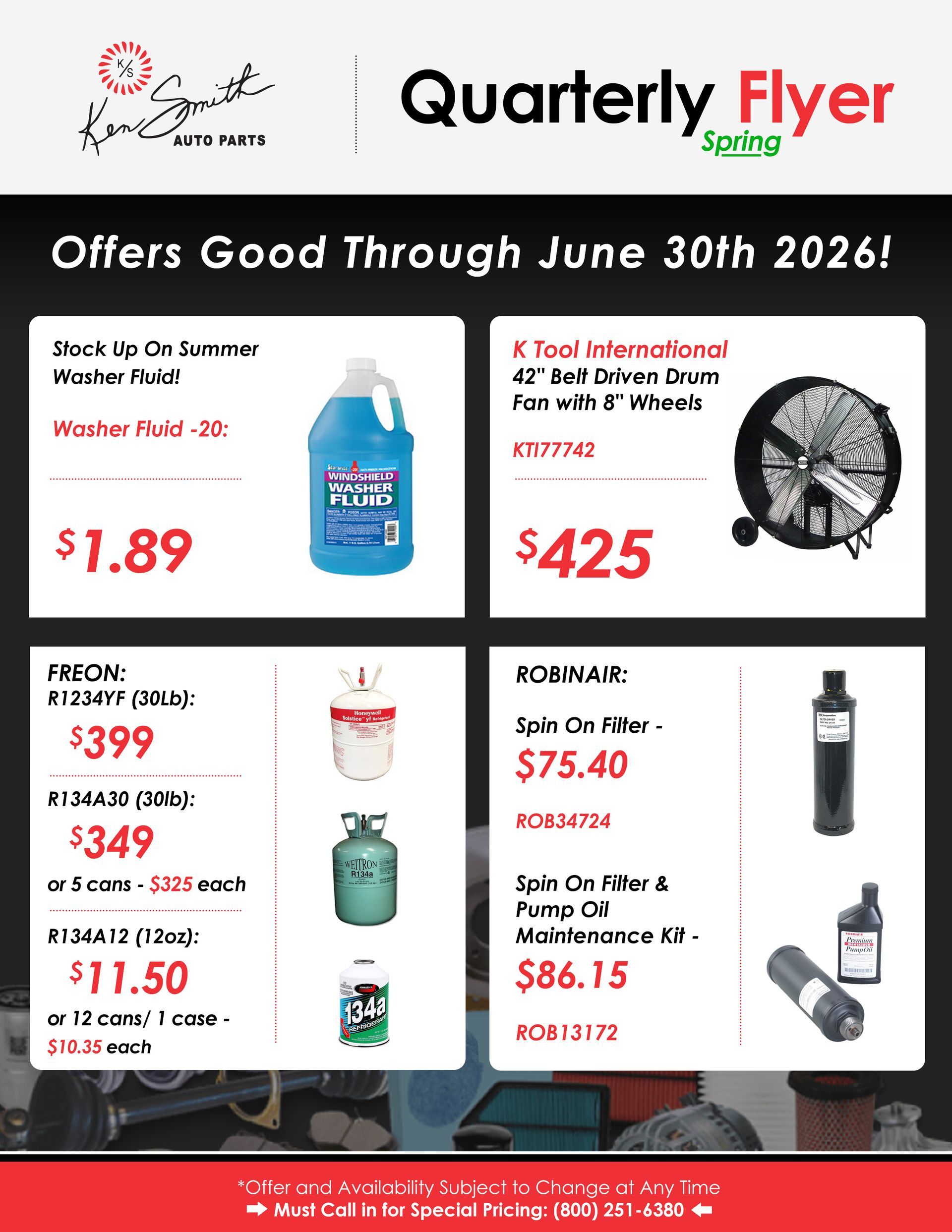 KSAP Winter 2026 Quarterly Offers