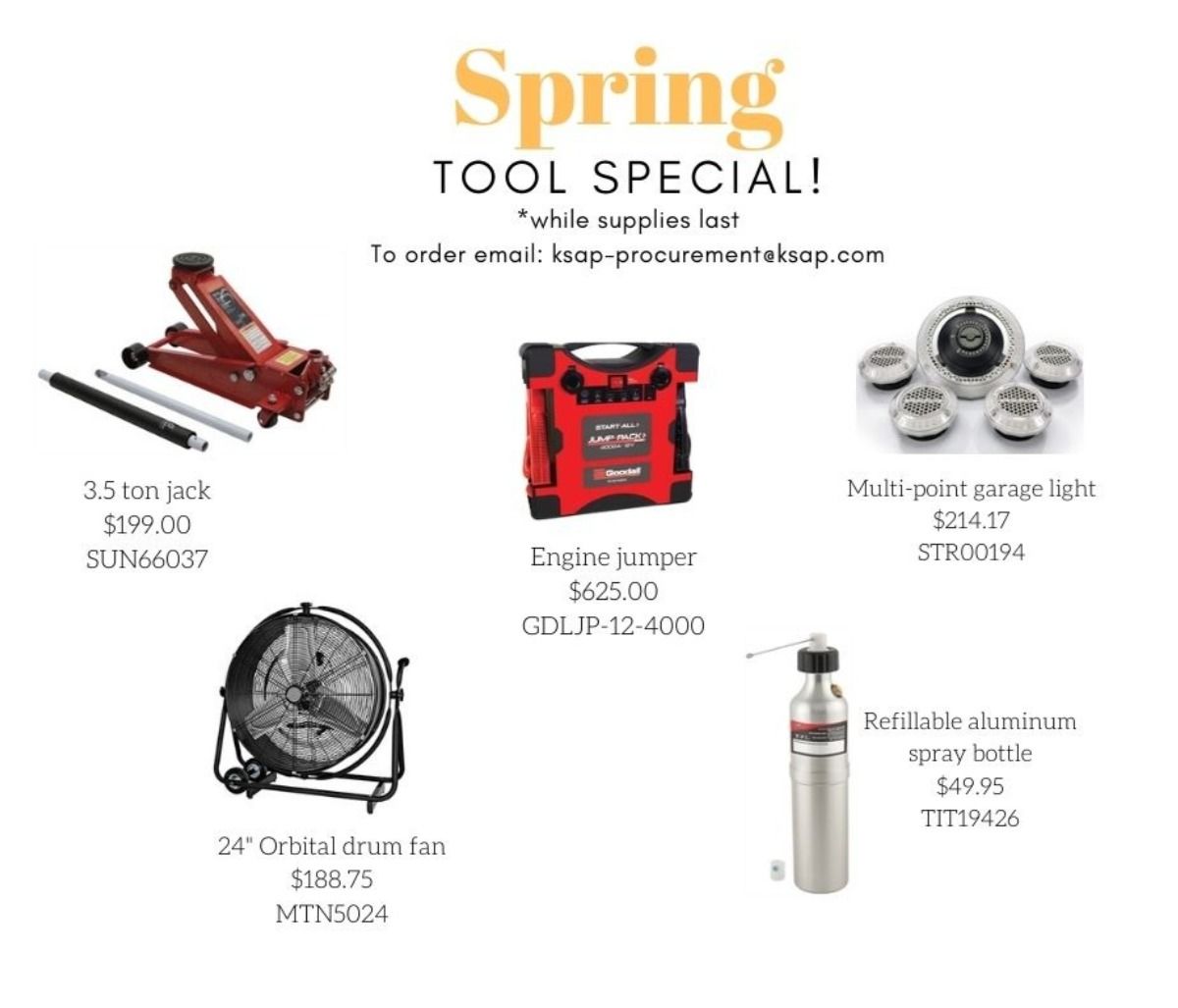 KSAP Spring Tool Special
