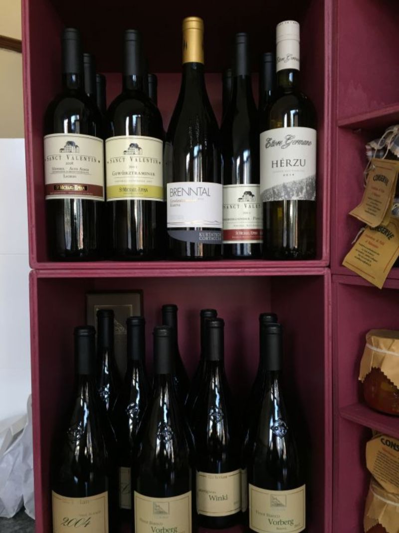 Vini rossi piemontesi e trentini