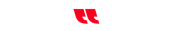 A pair of red quotation marks on a white background.