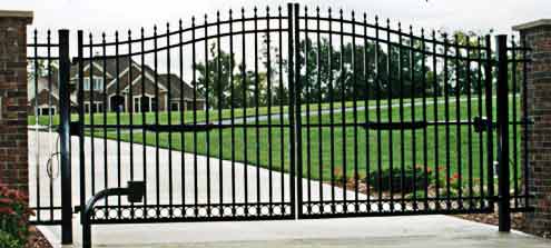 House Gate — Yulee, FL — Creative Services & Fence Company Inc.