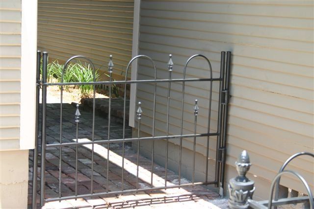 Customer Home Small Fence — Yulee, FL — Creative Services & Fence Company Inc.