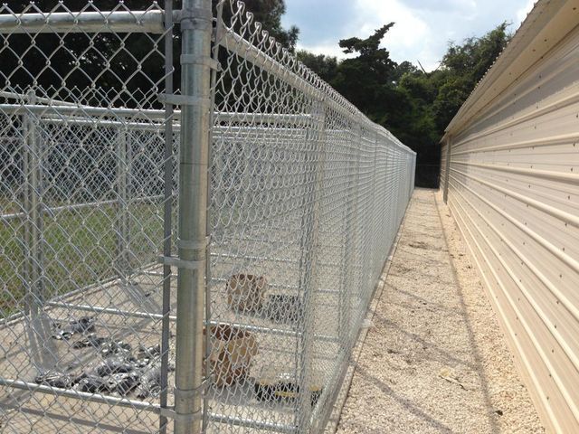 Commercial Work Chain Link Fence — Yulee, FL — Creative Services & Fence Company Inc.