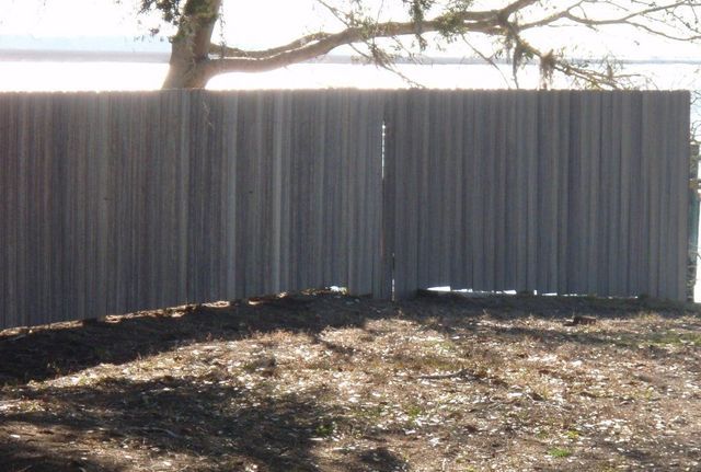 Nice Composite Board Fence — Yulee, FL — Creative Services & Fence Company Inc.
