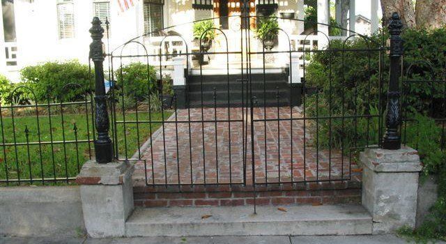 Customer Front Yard Home Gate — Yulee, FL — Creative Services & Fence Company Inc.