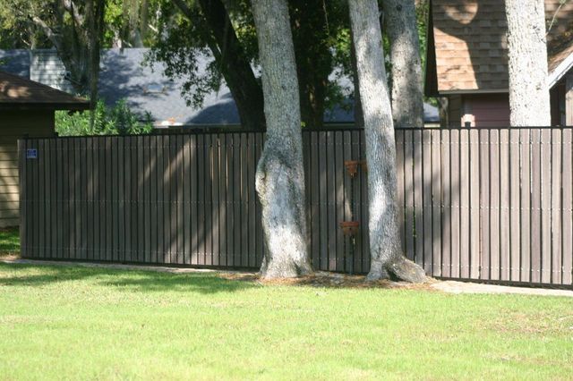 Customer Home Fence — Yulee, FL — Creative Services & Fence Company Inc.