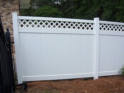 Vinyl Fence — Yulee, FL — Creative Services & Fence Company Inc.