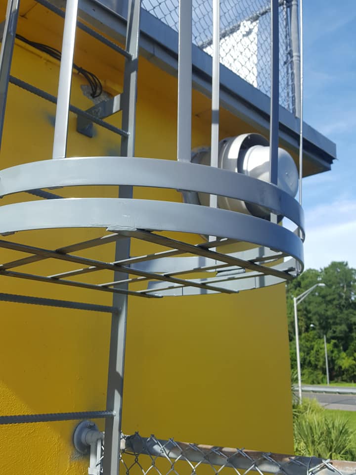 Ladder Cage — Yulee, FL — Creative Services & Fence Company Inc.