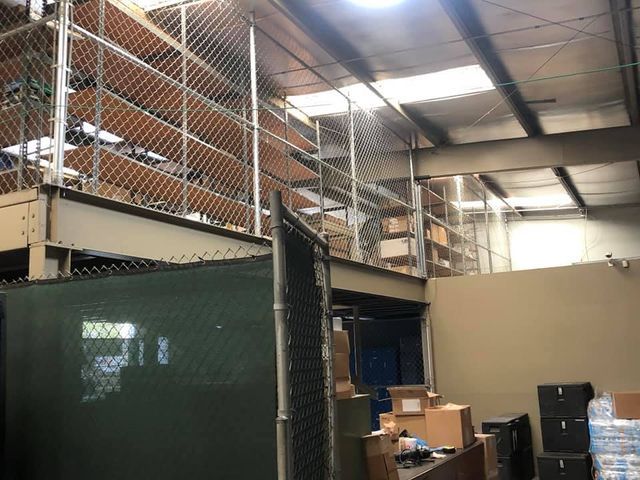 Storage Chain Link Fence — Yulee, FL — Creative Services & Fence Company Inc.