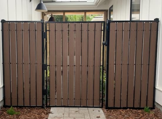 Composite Board Fence — Yulee, FL — Creative Services & Fence Company Inc.