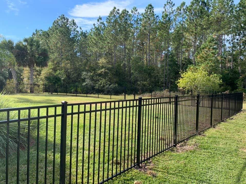 Aluminum Fence — Yulee, FL — Creative Services & Fence Company Inc.