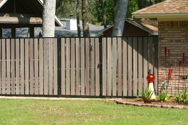 Residential Composite Board Fence — Yulee, FL — Creative Services & Fence Company Inc.