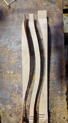 Wood Pattern Divided Into Three — Bohemia, NY — Tony's Touch Up Furniture Service Inc.