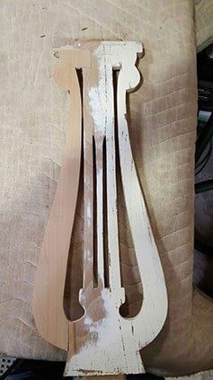 Wood Pattern Restored Left — Bohemia, NY — Tony's Touch Up Furniture Service Inc.