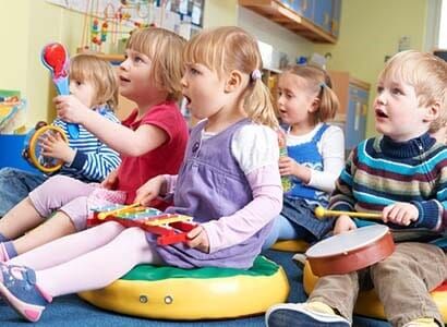 Children Taking Music Lesson — Private School in Plano, TX