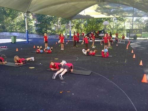 Children fitness activity